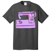 Purple Singer Sewing Machine Basic T-shirt | Artistshot