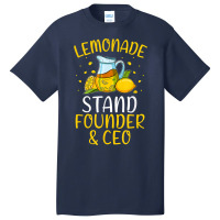 Lemonade Boss Founder Ceo Lemonade Stand Funny Friends T Shirt Basic T-shirt | Artistshot