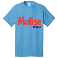 Molise Italia Typography Region Design Basic T-shirt | Artistshot