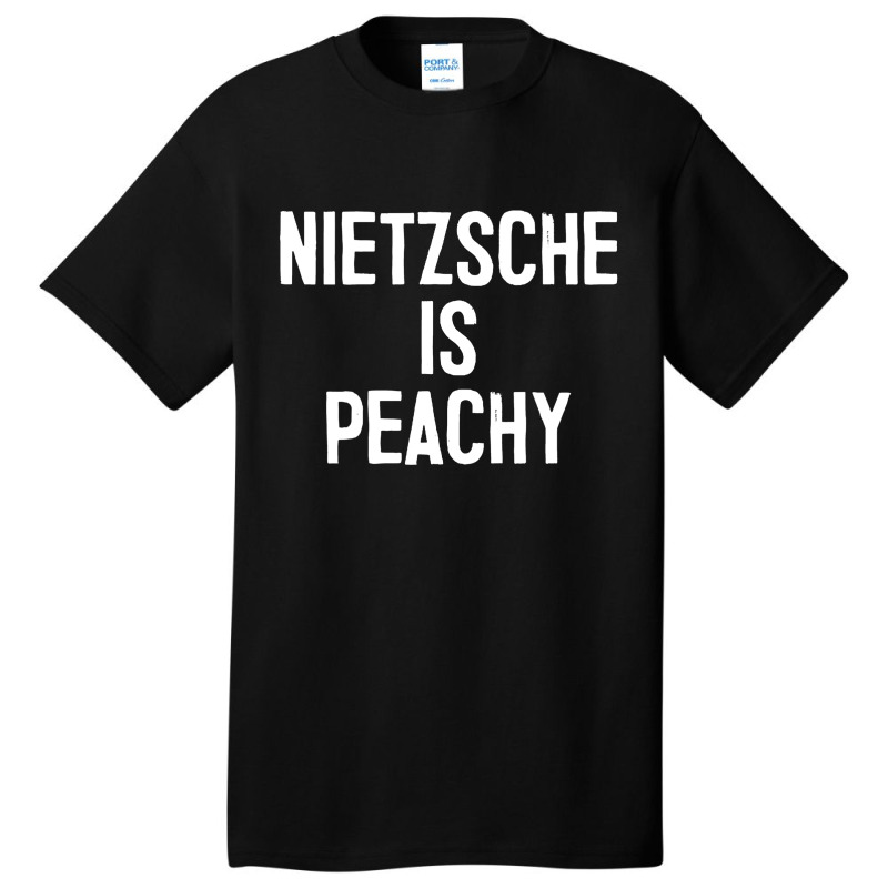 Nietzsche Funny Humorous Philosophy Nihilism Basic T-shirt by qulonuhun | Artistshot