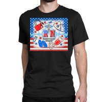 American Memorial Day Rn Registered Nurse Classic T-shirt | Artistshot