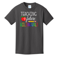 Teaching Future Bilinguals Teachers Back To School T Shirt Basic Youth T-shirt | Artistshot