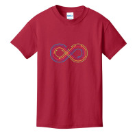 Rainbow Infinity Symbol Pride Autism Awareness Neurodiverse T Shirt Basic Youth T-shirt | Artistshot