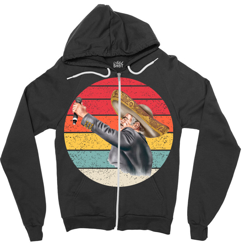 Vicente Fernandez New Zipper Hoodie | Artistshot