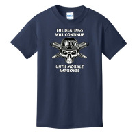 The Beatings Will Continue Until Morale Improves Basic Youth T-shirt | Artistshot