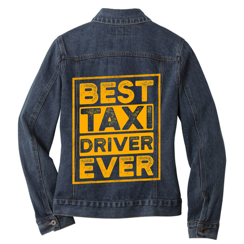 Cab Driver 7 Ladies Denim Jacket by DiamondAnaya | Artistshot