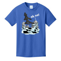 Funny Chess Pieces Fighting Board Game Fanatic Chess T Shirt Basic Youth T-shirt | Artistshot