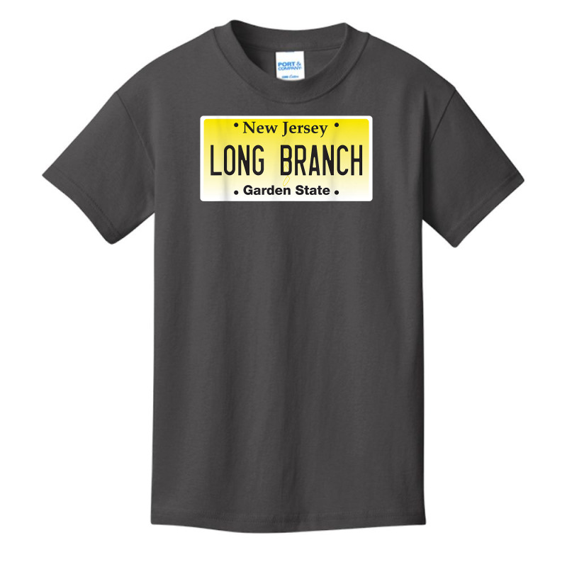 Long Branch Nj New Jersey License Plate Beach Jersey Shore T Shirt Basic Youth T-shirt | Artistshot