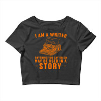 Best Writer Design For Men Women Writer Writing St Crop Top | Artistshot