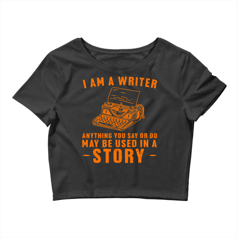 Best Writer Design For Men Women Writer Writing St Crop Top by ChastityRentz | Artistshot