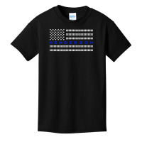 Thin Blue Line Heart Henderson Nevada Police Officer Nv Cops T Shirt Basic Youth T-shirt | Artistshot