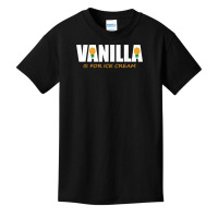 Vanilla Is For Ice Cream Upside Down Pineapple Swinger Theme T Shirt Basic Youth T-shirt | Artistshot