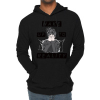 Wake Up To Reality Lightweight Hoodie | Artistshot