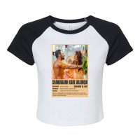 Classic Retro  Bollywood Dance Classical Music Raglan Crop Top | Artistshot