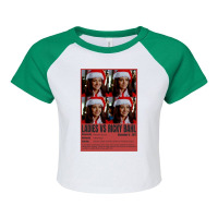 Vintage Movies  Ladies Music Vintage Retro Raglan Crop Top | Artistshot