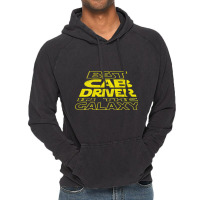 Cab Driver Funny Space Backside Design 2 Vintage Hoodie | Artistshot