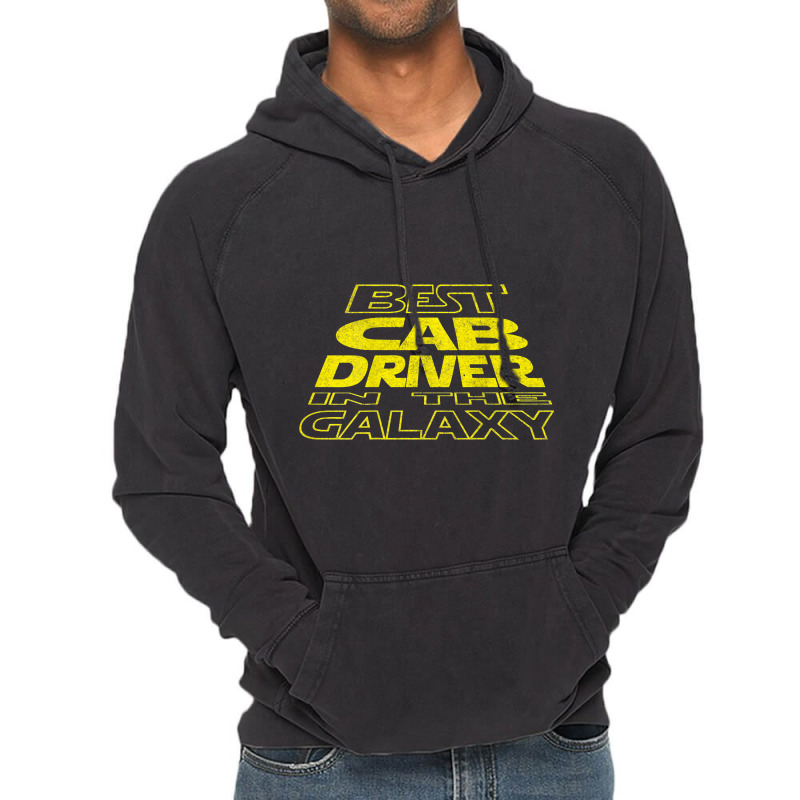 Cab Driver Funny Space Backside Design 2 Vintage Hoodie by NariahPringl | Artistshot