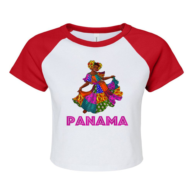 Panamanian Cultural Tourist Tee, Panama Pride & Heritage T Shirt Raglan Crop Top by graftmshindeatw | Artistshot