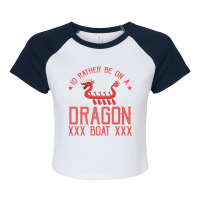 Dragon Boat Racing Festival Paddle Chinese Boating Video Games Charact Raglan Crop Top | Artistshot