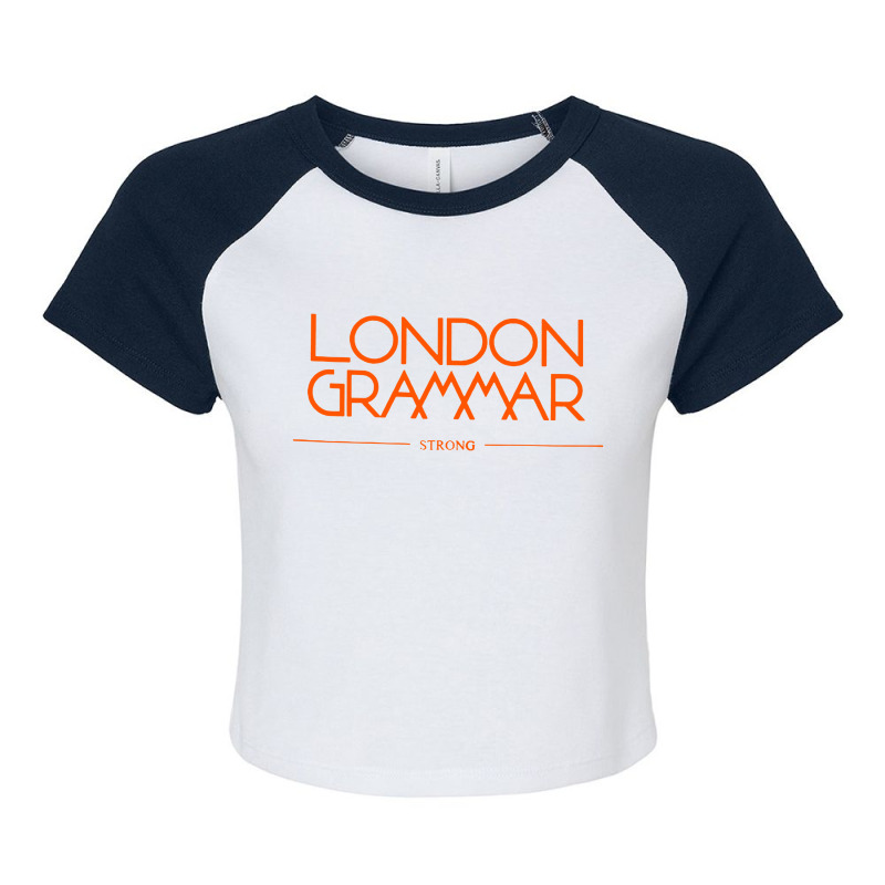 London Grammar Raglan Crop Top by Ateng Art | Artistshot