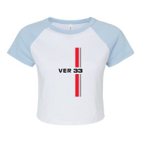 Ver 33 Raglan Crop Top | Artistshot