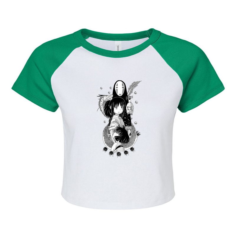 Spirit Studio Movie Merch Raglan Crop Top by shannen doherty | Artistshot