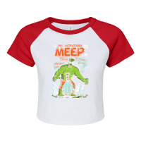 Incredible Meep Raglan Crop Top | Artistshot