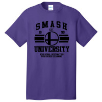 Smash University Basic T-shirt | Artistshot