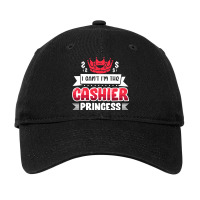 Cashier Supermarket Gift Idea For Cashier Lover Adjustable Cap | Artistshot