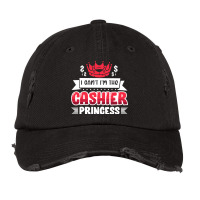 Cashier Supermarket Gift Idea For Cashier Lover Vintage Cap | Artistshot