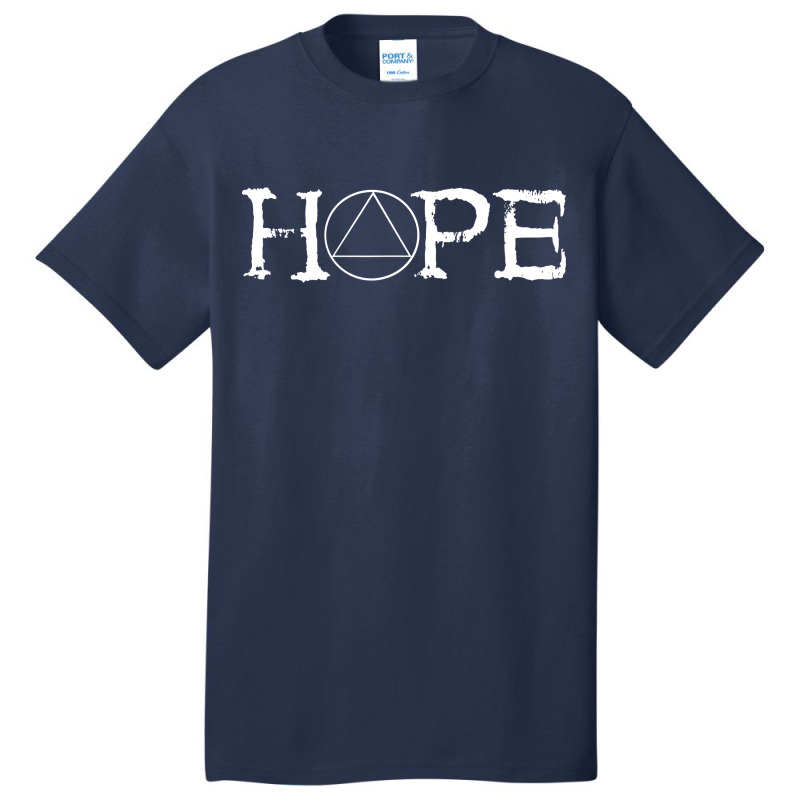 Sobriety Hope Recovery Basic T-shirt | Artistshot