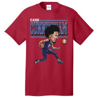 Cade Cunningham Cartoon Basic T-shirt | Artistshot