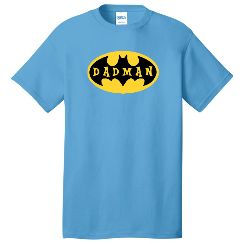 Dadman - Super Dadman Bat Hero Funny Basic T-shirt by gani-75 | Artistshot