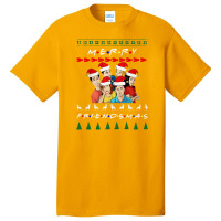 Merry Friendsmas Ugly Christmas Basic T-shirt | Artistshot