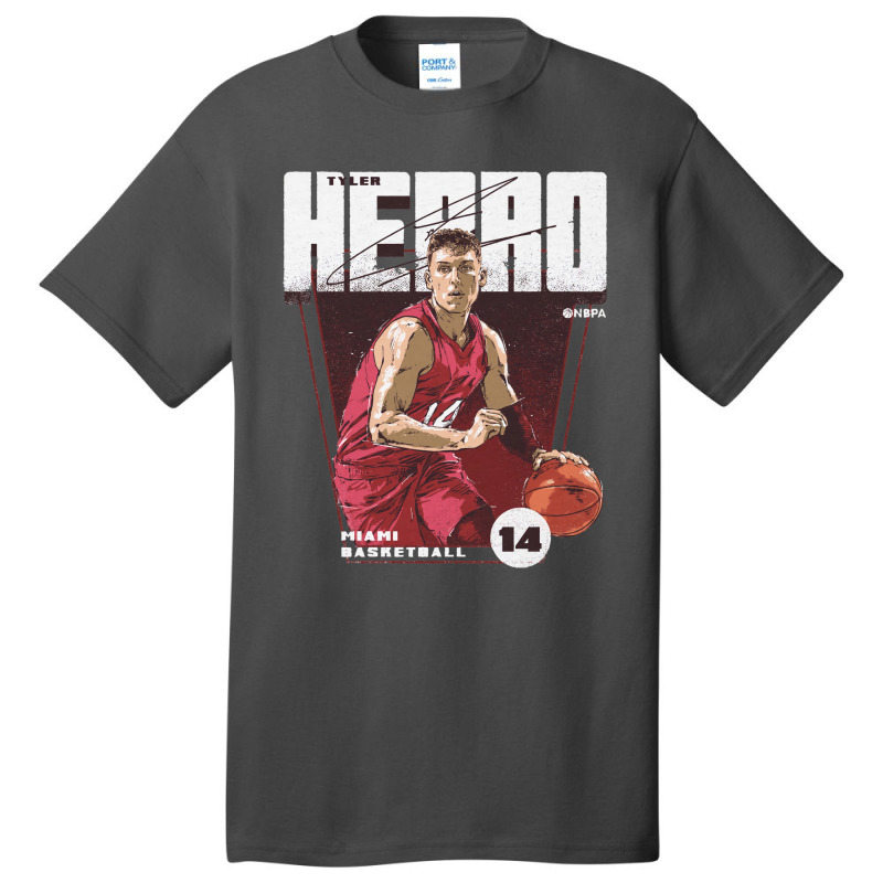 Tyler Herro Premiere Basic T-shirt by kr205 | Artistshot