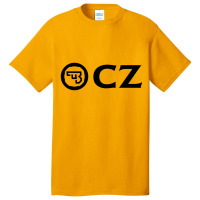 Best Of The Best Cz Pistol Black Design Basic T-shirt | Artistshot