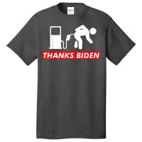 Thanks Bi.den For Ga.s Prices Anti Democrat T Shirt Basic T-shirt | Artistshot