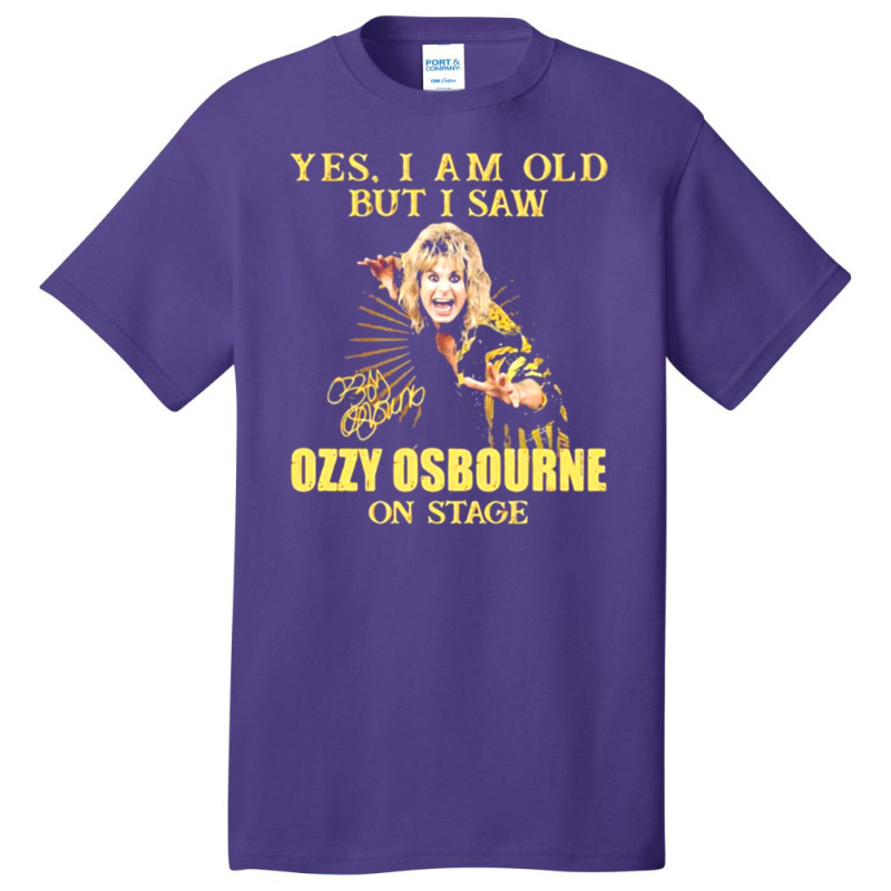 Ozzy Ousbourne Basic T-shirt | Artistshot