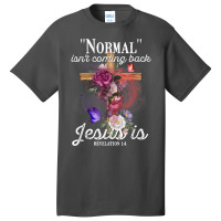 Normal Isn't Coming Back But Jesus Is Revelation 14 Costume T Shirt Basic T-shirt | Artistshot