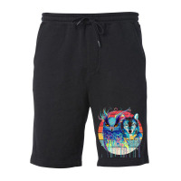 Wolf And Owl New Fleece Short | Artistshot