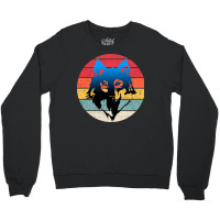 Wolf And Owl Crewneck Sweatshirt | Artistshot