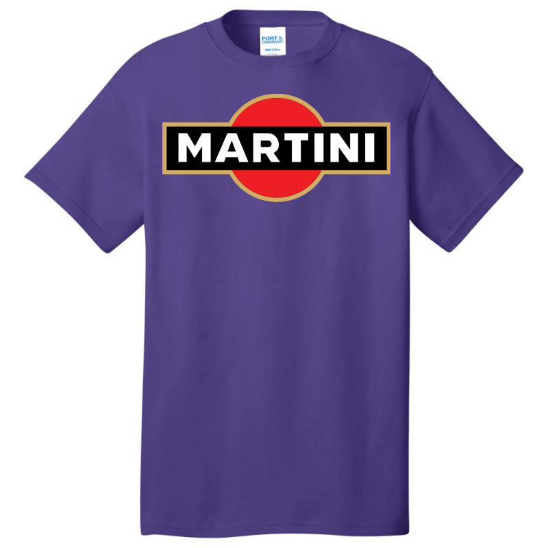 Martini' Basic T-shirt by redberries | Artistshot