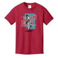 Randy Johnson Player Map Basic Youth T-shirt | Artistshot