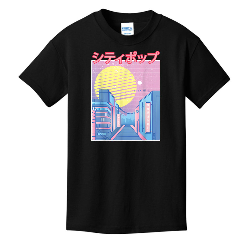 Japan City Pop Kawaii 80s Japanese Anime Music Aesthetic T Shirt Basic Youth T-shirt | Artistshot