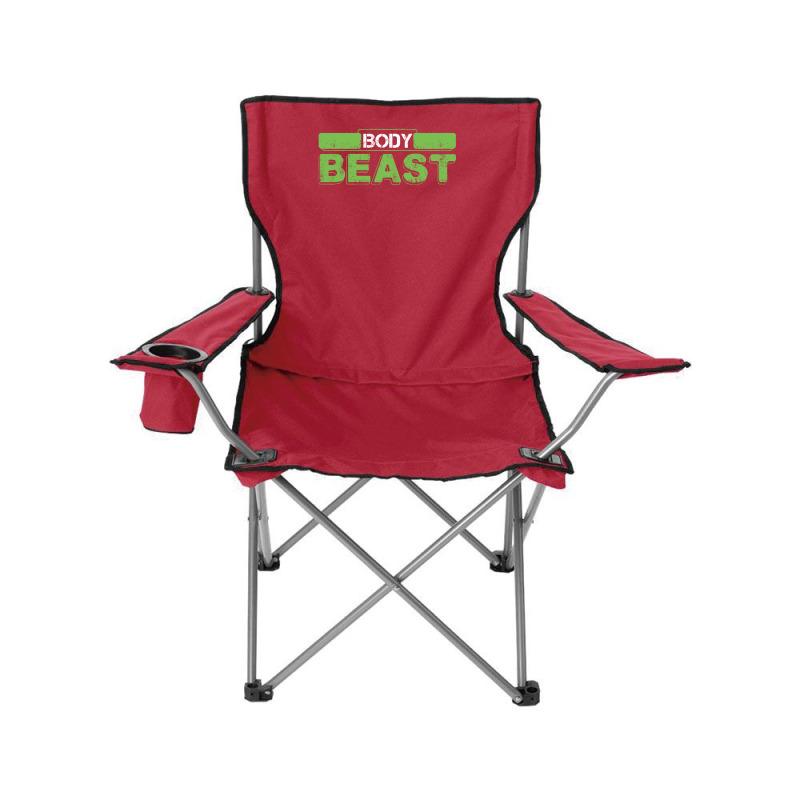 Body Beast Camping Chair | Artistshot