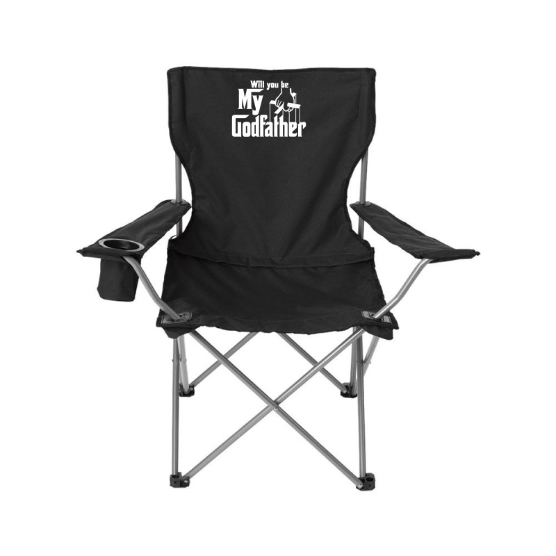 Will You Be My Godfather Camping Chair | Artistshot