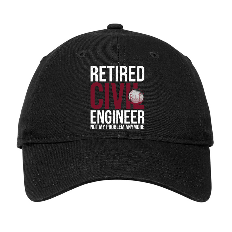 Civil Engineer Bridge Builder Engineering Student  Adjustable Cap by MICHAELPHILBECK | Artistshot