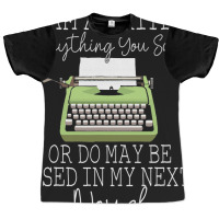 Cool Writer Art For Men Women Novel Author Writing Graphic T-shirt | Artistshot