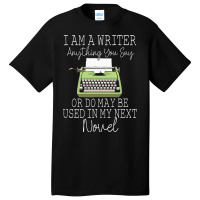 Cool Writer Art For Men Women Novel Author Writing Basic T-shirt | Artistshot