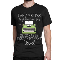 Cool Writer Art For Men Women Novel Author Writing Classic T-shirt | Artistshot